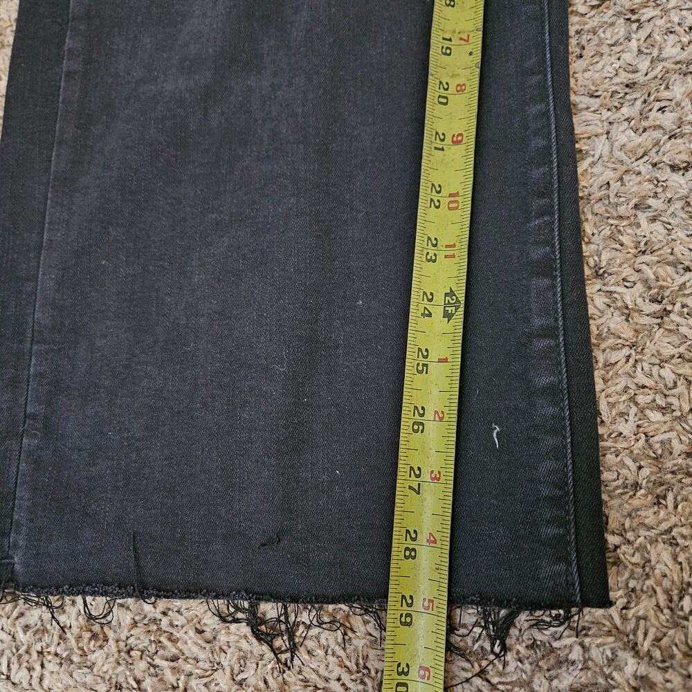 The After Midnight Black Wide Leg Cropped Jeans by Hidden Jeans 32 - Picture 9 of 11